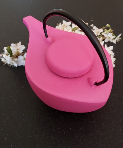 Pink Mini Teapot Special Electric Kettle for Tea Making Japanese